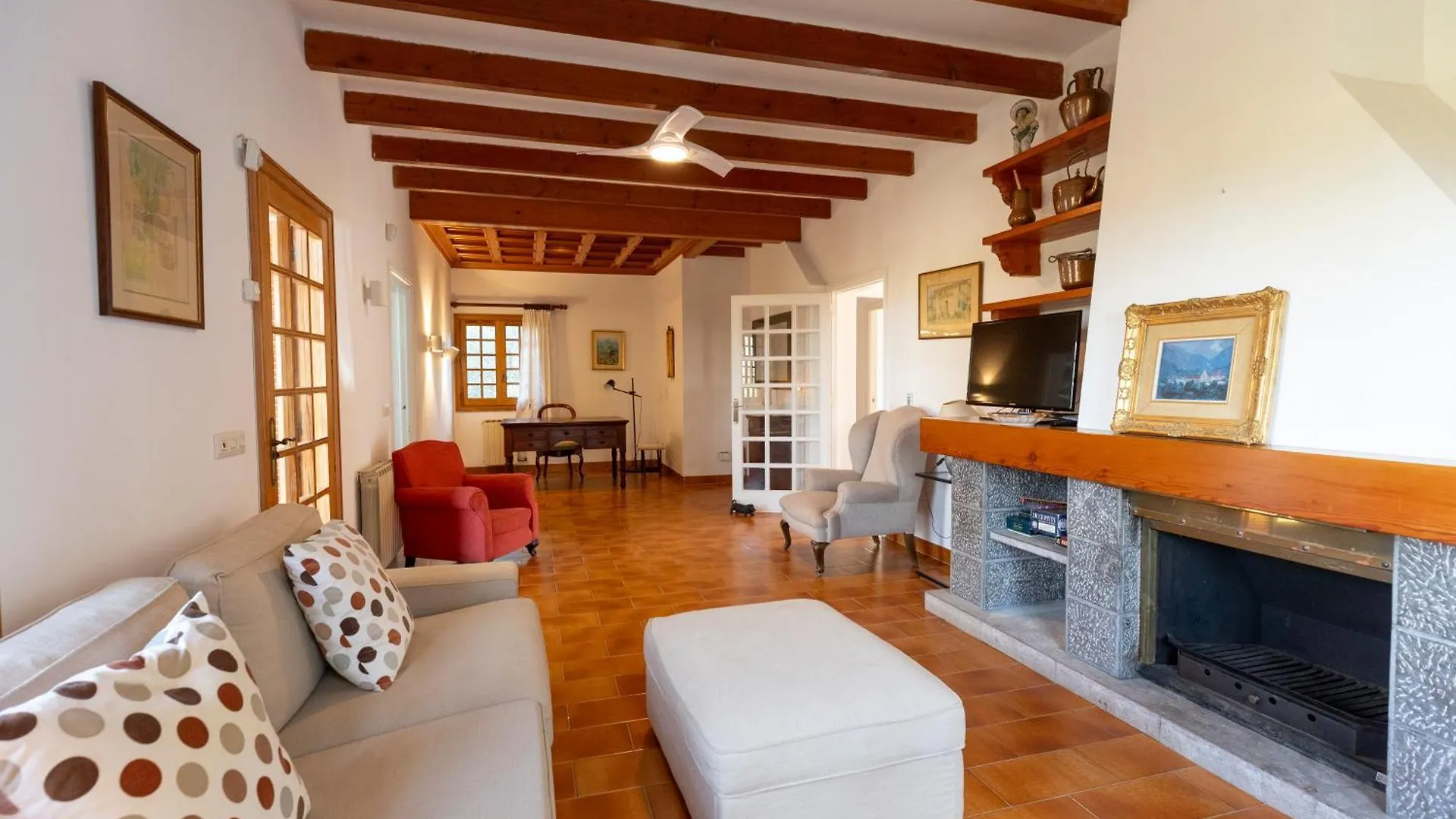 Villa Rosa, Espaciosa Casa Con Piscina Marratxí